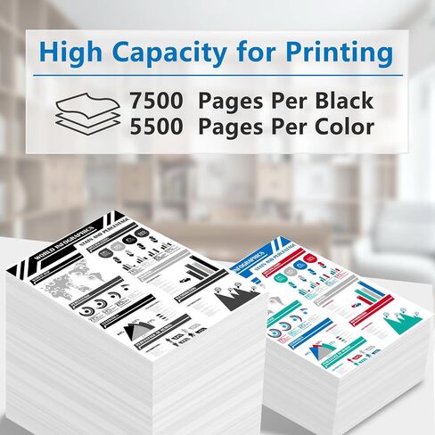 658A Black Cyan Yellow Magenta High Capacity Toner Cartridge Replacement for HP 658A 658X W2000A W2001A W2002A W2003A Toner Cartridge Work with Color Ebterprise M751 M751dn M751n Printer(4 Pack) in Saudi Arabia