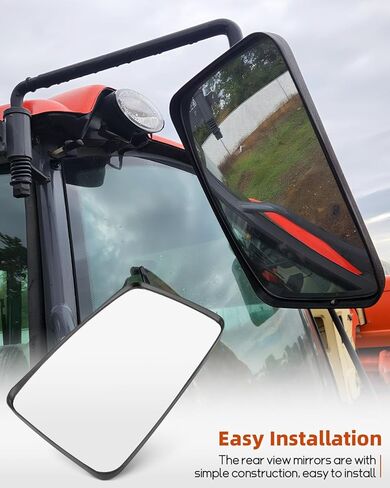2 PCS 3F260-53342 3F26053342 View View Mirror متوافق مع جرارات Kubota L4240HSTC L5740HSTC M8540DHC M6800SDT M4900DT M110XDC ME8200DHC B3000HSDCC in Kuwait