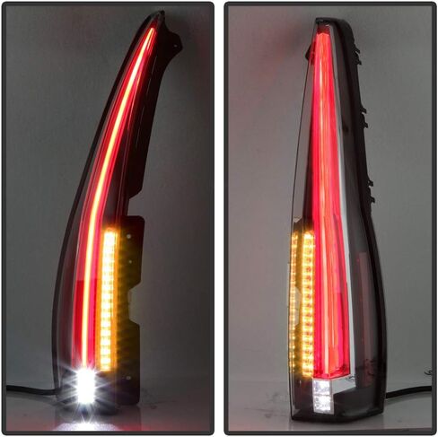 ACANII - For 2007-2014 Chevy Suburban Tahoe GMC Yukon 2 IN 1 Full LED Tail Lights Brake Lamps Replacement Set Left+Right in Saudi Arabia