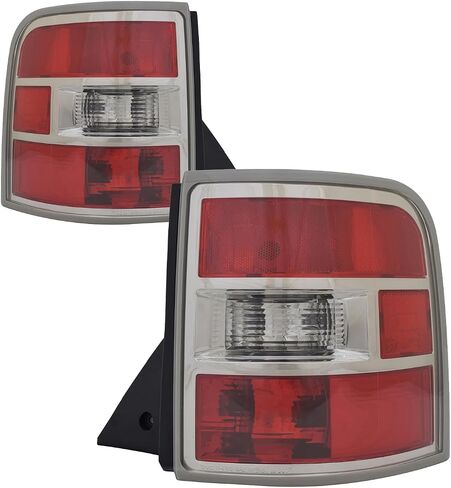 HEADLIGHTSDEPOT Driver Passenger Tail Light Set Compatible With 12-19 Ford Flex SE|SEL; CAPA Certified in Saudi Arabia