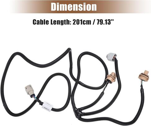 UXCELL Tail Light Lamp Wiring Harness for Chevrolet Silverado 1500 2500 3500 HD & GMC Sierra 2500 3500 HD 2016-2019 Passenger Side in Saudi Arabia