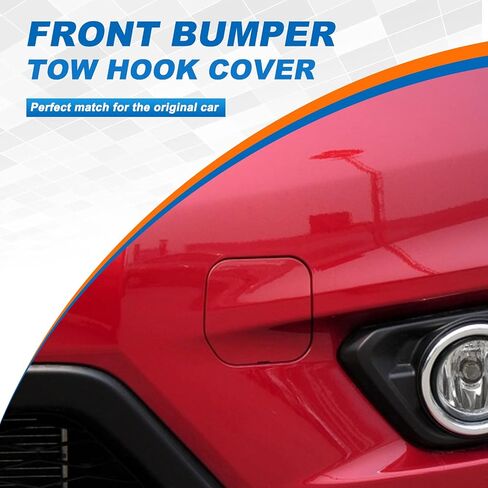 Front Bumper Tow Hook Cover Fit for Nissan X-Trail T32 Rogue 2014 2015 2016 Towing Eye Cap 622A0-4CL0A 622A0-4BA1A (White, Left Driver Side) in Saudi Arabia