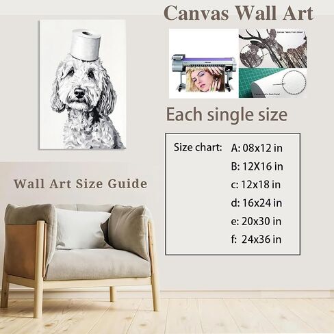 Funny Bathroom Wall Art Pooping on People Trendy Black And White Hilarious Pigeon Animals Canvas Posters Prints For Bedroom Dorm Hotel Toilet Decor 8x12inch Unframed in Saudi Arabia