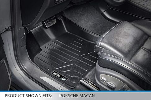SMARTLINER Custom Fit Floor Mats 2 Row Liner Set for 2009-2017 Audi Q5 in Saudi Arabia