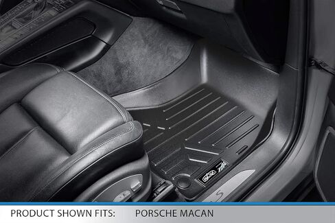 SMARTLINER Custom Fit Floor Mats 2 Row Liner Set for 2009-2017 Audi Q5 in Saudi Arabia