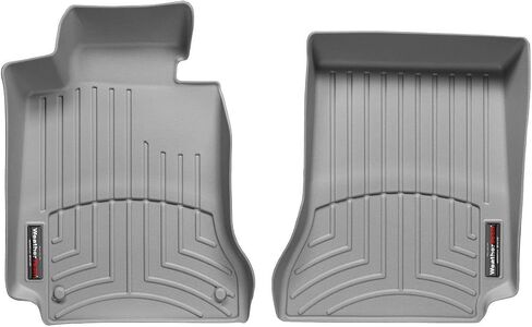 WeatherTech Custom Fit FloorLiners for Mercedes C 63 AMG, E-Class, C-Class - 1st Row (441611), Black in Saudi Arabia