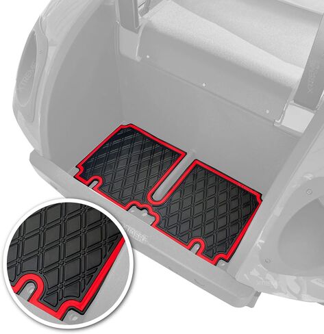 Xtreme Mats Bag Well Mat Rubber Liner Insert Protects Plastic Surfaces from Scuffs - EZGO Compatible - Fits E-Z-GO TXT (2013-2022), Liberty (2021+), Cushman*, S4* - Color Options in Saudi Arabia