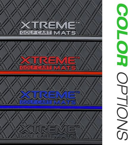 Xtreme Mats Bag Well Mat Rubber Liner Insert Protects Plastic Surfaces from Scuffs - EZGO Compatible - Fits E-Z-GO TXT (2013-2022), Liberty (2021+), Cushman*, S4* - Color Options in Saudi Arabia