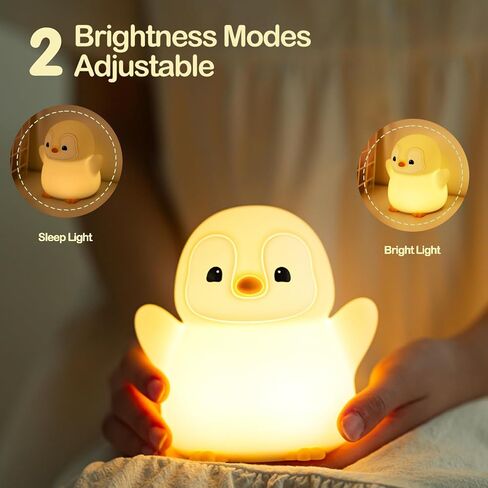 Atsui لطيف Capybara Night Light ، LED LED Squishy Novelty Animal Lamp ، Silicone Gature Grade ، 2 level dimmable ، Trase Ergery Lighty for Room Decor in Kuwait