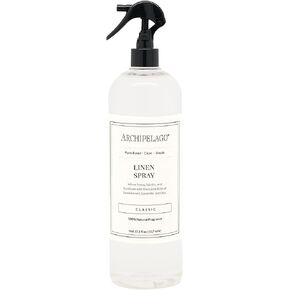 Archipelago Botanicals Charcoal Rose Linen Spray - Fabric & Room Groom With Black Baccara Rose & Charcoal - Odor Eliminator for Room ، تنجيد وملابس - 17.5 أوقية in Kuwait