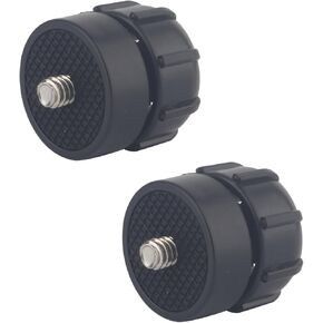 17mm Ball Mount Adapter, 17mm Ball Joint Socket to 1/4-20 Male Screw Adapter for Cameras (2PCS) in Kuwait