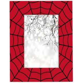 Cool Spider Web 5x7 Picture Frame Wooden Picture Frames for Wall Hanging & Tabletop Decor Display 5x7 or 5x5 Picture Collage Family Weddings Christmas Photo Frame for Gift in Saudi Arabia