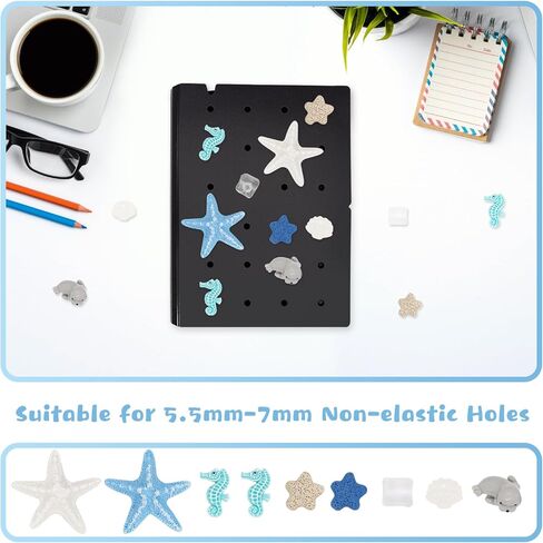 Dotit Binder Charms, Cute Charms Holey Binder Notebook | Dotit (Cute Animal) in Kuwait