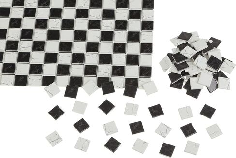 150 pcs, Dollhouse Flooring, 1:12 Scale Doll House Tiles, Miniature Checkerboard Floor, REDUCIO in Kuwait