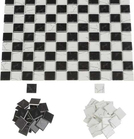 150 pcs, Dollhouse Flooring, 1:12 Scale Doll House Tiles, Miniature Checkerboard Floor, REDUCIO in Kuwait