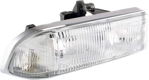 Garage-Pro Driver and Passenger Side Headlight for Chevrolet S10 1998-2004 Halogen With bulb(s) Replaces# 16526218 16526217 in Saudi Arabia