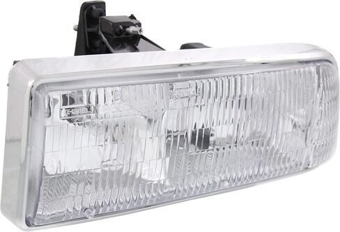 Garage-Pro Driver and Passenger Side Headlight for Chevrolet S10 1998-2004 Halogen With bulb(s) Replaces# 16526218 16526217 in Saudi Arabia