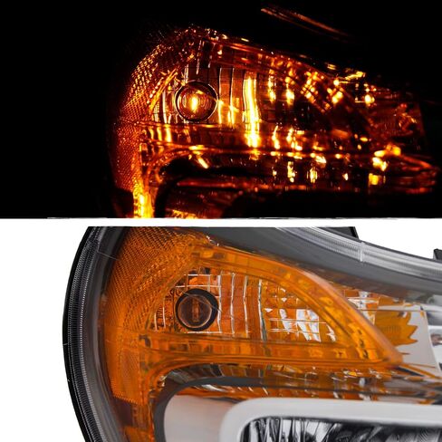 AKKON-FIT 2014-2022 DODGE RAM PROMASTER 1500 2500 3500 14-22 OE Style المصابيح الأمامية مع زوج التجميع DRL in Kuwait