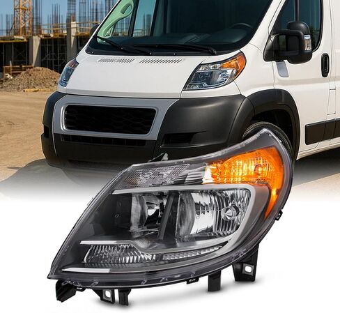 AKKON - Fit 2014-2022 Dodge Ram Promaster 1500 2500 3500 14-22 OE Style Headlights W/O DRL Assembly Pair in Saudi Arabia