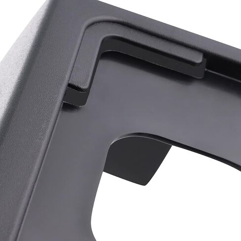 [1 Pack] Car Front License Plate Frames Bracket Tag Holder Compatible with 04-12 Chevy Colorado/GMC Canyon,Matte Black in Saudi Arabia