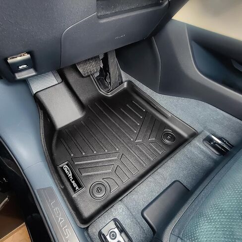 SMARTLINER All Weather Protection Custom Fit 2 Row Floor Mat Liner Set Compatible with 2023-2025 Lexus RZ in Kuwait