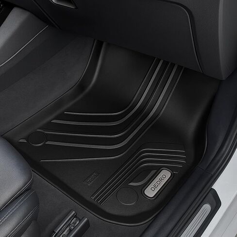 OEDRO Upgraded Floor Mats Fit for 2019-2024 BMW X3, TPE All Weather Floor Liners Custom Fit for BMW X3 30i M40i X3M, Only for Car Without Spare tire (NOT fit X3 30e), Floor Mats Trunk Liner, Black in Saudi Arabia