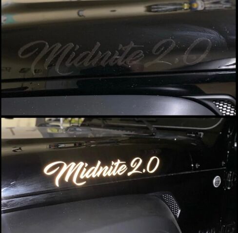 Custom High Grade Reflective Vinyl Lettering Decals, Size Font & Color Options in Saudi Arabia