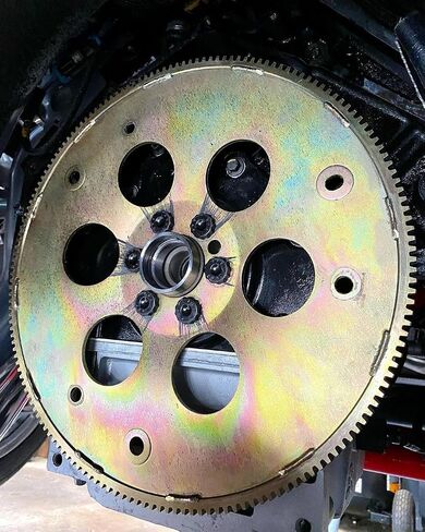 Michigan Motorsports LS Flexplate Adapter Flacer - Fits 4.8L 5.3L 5.7L 6.0L 6.2L 7.0L GM LS LS - يعمل مع TH350 TH400 700R4 تحويلات نقل in Saudi Arabia