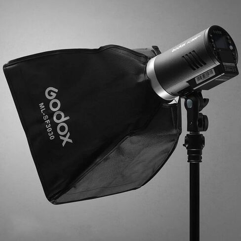 Godox ML-SF50 50cm/19.7 '' Honeycomb Grid Octagon sofbox مع Godox Mount for Godox LED Video Video Light Ml100bi Ml60iiBi Ml60bi Ml60 Ml30bi Ml30- تأثير الضوء الناعم ، مناسب لتصوير الاستوديو in Kuwait