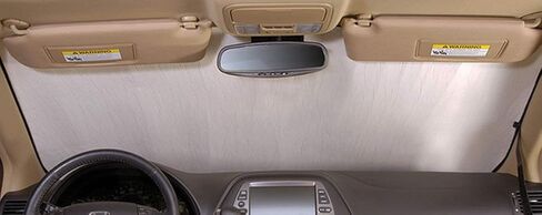 مقدمة للسيارات TT-90 مخصصة ملائمة الزجاج الأمامي SunShade لنماذج Toyota 4runner ، Silver in Kuwait
