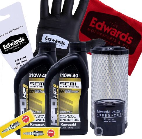 Edwards Oil Change kit fits 2009-2022 Kawasaki Mule 4010 KAF620 SE A M N 4x4 in Saudi Arabia