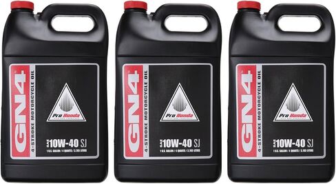 Honda GN4 4 Stroke 10W40 for ATV/Motorcycles - Gallon (Case of 3) 08C35-A141L01 in Saudi Arabia