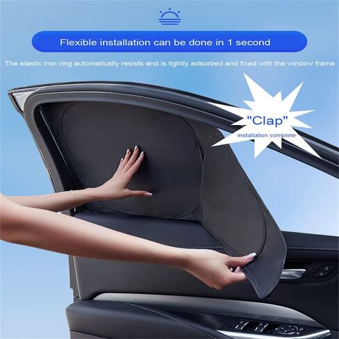 الحد الأدنى 7pcs Sunshades Car Window Car Full-Window لـ Honda Odyssey 2005-2009 ، النسيج ، مركبة محددة ، Sunshade in Kuwait