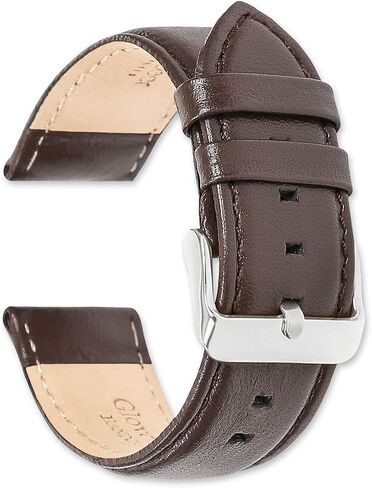 حزام/ساعة مراقبة DeBeerglove Leather - اختيار الألوان والعرض - 14 ، 16 ، 18 ، 19 ، 20 ، 22 ، أو 24 ملم in Kuwait