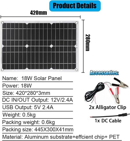 4000W 12V إلى 110 فولت/220 فولت مجموعة الطاقة الشمسية العاكس طقم لوحة الطاقة الشمسية Solar Generator نظام الشبكة المنزلية 30A وحدة تحكم + 18W12V الشمسية (اللون: أسود ، الحجم: 12V 111V) in Saudi Arabia