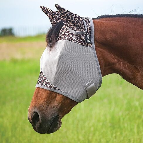 Cashel Crusader Fly Mask, Standard with Ears (Pluma, Weanling) in Saudi Arabia