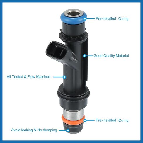 6 Pcs Fuel Injectors FJ319 12569573 for Chevrolet Trail Blazer for GMC Envoy Ascender 4.2L for Buick Rainier 04-05 4.2L Item Replacement in Saudi Arabia