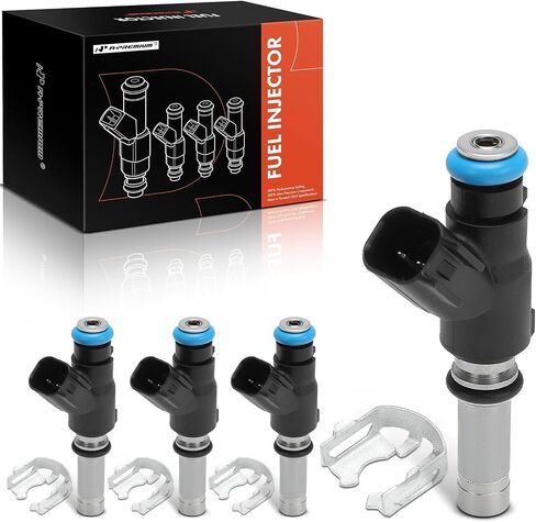 مجموعة A-premium من 4 حقن وقود متوافقة مع شيفروليه أفيو 2009-2011 ، AVEO5 2009-2011 & PONTIAC G3 2009-2010 ، 1.6L in Saudi Arabia