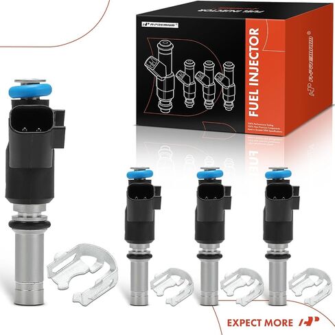 مجموعة A-premium من 4 حقن وقود متوافقة مع شيفروليه أفيو 2009-2011 ، AVEO5 2009-2011 & PONTIAC G3 2009-2010 ، 1.6L in Saudi Arabia