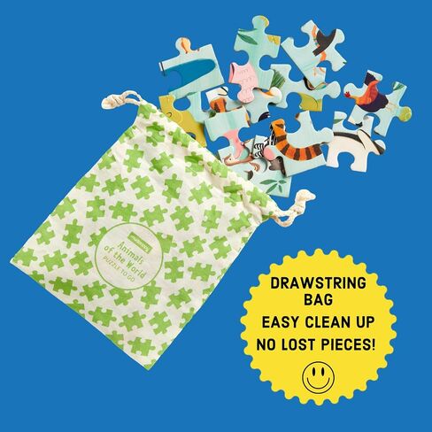 Mudpuppy Ocean Life – 36 Piece Puzzle to Go Featuring Colorful Sea Creatures Perfect Travel Activity for Children Ages 3 and Up in Saudi Arabia