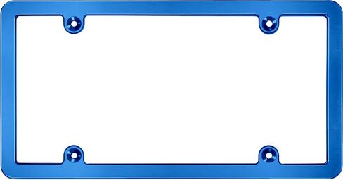 All States-Compatible, American-Made, Premium Quality, Extra Durable Billet Aluminum Machined CAR License Plate Frame - Anodized Black in Saudi Arabia