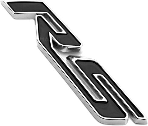 1pc بديل لـ Chevy RS Trunk Lid Lid Lid Lid Marker 3D Emblem Badge (Red Black) in Kuwait