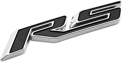 1pc بديل لـ Chevy RS Trunk Lid Lid Lid Lid Marker 3D Emblem Badge (Red Black) in Kuwait
