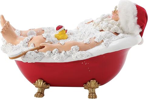 Department 56 Possible Dreams Sports and Leisure Santa Comfort and Joy Figurine Set, 6 Inch, Multicolor in Saudi Arabia