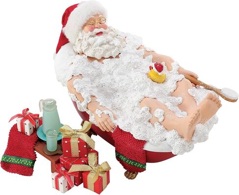Department 56 Possible Dreams Sports and Leisure Santa Comfort and Joy Figurine Set, 6 Inch, Multicolor in Saudi Arabia