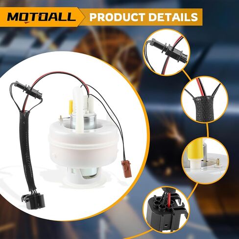 MOTOALL N51B30A Fuel Pump Module Assembly with Pressure Sensor Fit for BMW 128i E82 E88 328i E90 E92 E93 L6 3.0L in Saudi Arabia