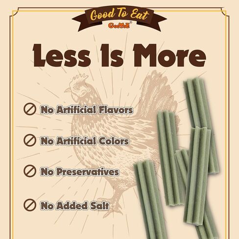 Gootoe - Soft Chicken Sticks 1lb - All Natural, Hypoallergenic & Grain-Free, High-Protein, Healthy & Easily Digestible, Soft Texture, Resealable in Saudi Arabia