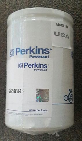 Perkins Fuel Filter - 2656F843 (CROSS P502504 - FF261- BF7990) in Saudi Arabia