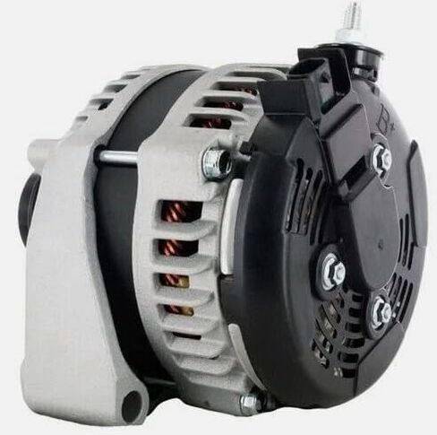 Premium 220 Amp Alternator, 12V, 6 Groove Pulley, 428000-2860 3971603 428080-2860 Compatible w/Chevy Silverado & GMC Sierra 2500/3500 6.6L 2015-2016 in Saudi Arabia