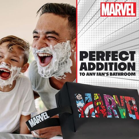 أكياس أدوات الزينة Marvel Mens - كيس حماية سفر معلقة حقيبة غسل للرجال والمراهقين إجازة الصالة الرياضية - هدايا له in Saudi Arabia